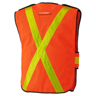 Pioneer 145 V1030150 Hi-Viz All-Purpose Safety Vest-Orange