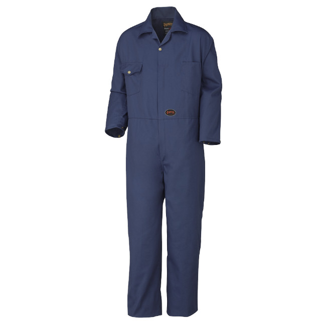 Pioneer 515 V2020380 Poly Cotton Coverall - Navy - BC Fasteners & Tools