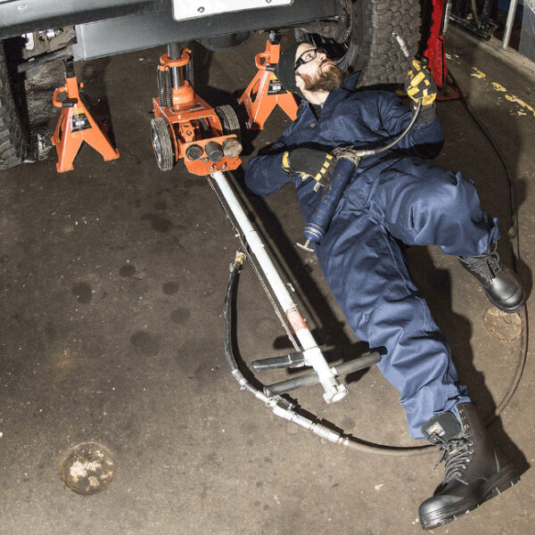 Pioneer 515T V202038T Poly/Cotton Coverall-Tall Sizes-Navy