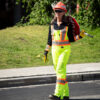 Pioneer 6000 V1070460 Hi-Viz Mesh Traffic Safety Overall