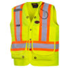 Pioneer Hi-Viz Coated Polyester Surveyor's Safety Vest