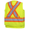 Pioneer Hi-Viz Coated Polyester Surveyor's Safety Vest