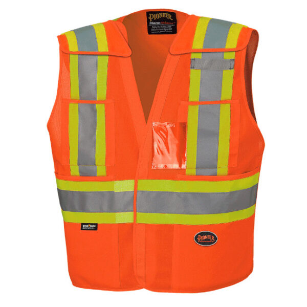 Pioneer Hi-Viz Drop Shoulder Tear-Away Safety Vest