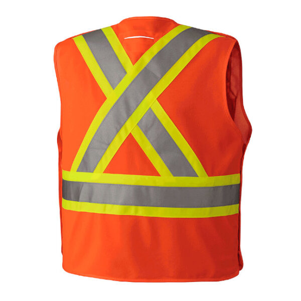Pioneer Hi-Viz Drop Shoulder Tear-Away Safety Vest