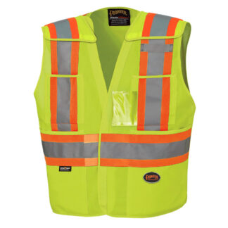Pioneer Hi-Viz Drop Shoulder Tear-Away Safety Vest