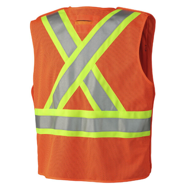 Pioneer Hi-Viz Tear-Away Mesh Back Safety Vest