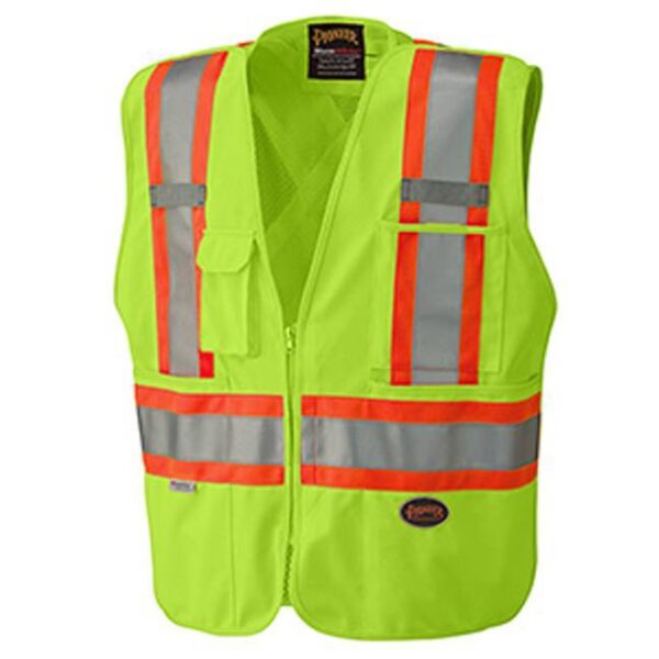 Pioneer Hi-Viz Tear-Away Mesh Back Safety Vest