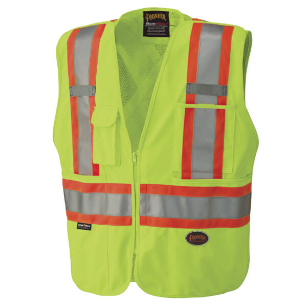 Pioneer 6936 V1021260 Hi-Viz Tear-Away Mesh Back Safety Vest
