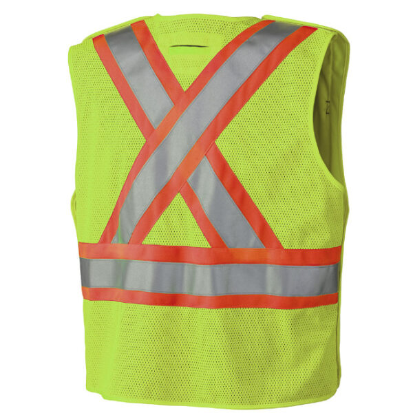 Pioneer Hi-Viz Tear-Away Mesh Back Safety Vest