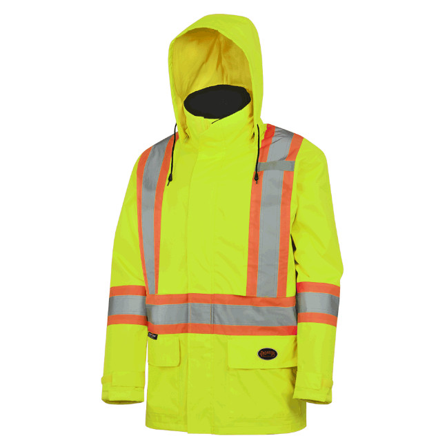 Pioneer Hi-Viz 150D Lightweight Waterproof Safety Jacket