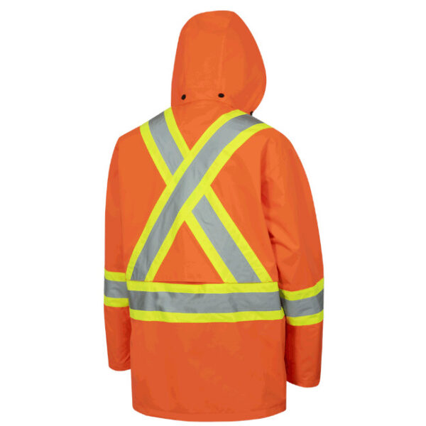 Pioneer Hi-Viz 150D Lightweight Waterproof Safety Jacket