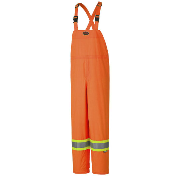 Pioneer Hi-Viz 150D Lightweight Waterproof Safety Bib Pants