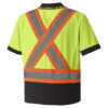 Pioneer Hi-Viz BIRD'S-EYE Short-Sleeve Safety Polo Shirt