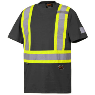 Pioneer Hi-Viz Cotton Short-Sleeve Safety T-Shirt
