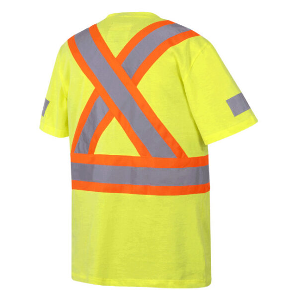 Pioneer Hi-Viz Cotton Short-Sleeve Safety T-Shirt
