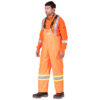 Pioneer Hi-Viz Flame Resistant Stretch Rain Bib Pant