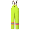 Pioneer Hi-Viz Flame Resistant Stretch Rain Bib Pant