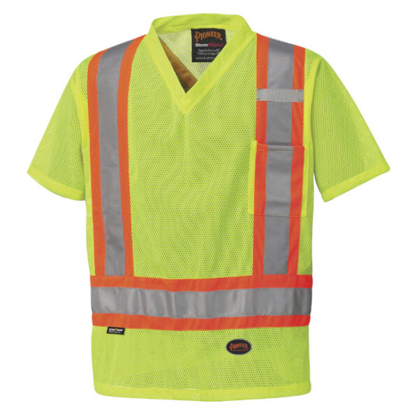 Pioneer Hi-Viz Mesh Traffic Safety T-Shirt