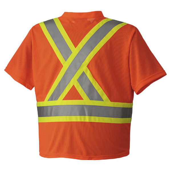 Pioneer Hi-Viz Micro-Mesh Traffic Safety T-Shirt