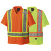 Pioneer Hi-Viz Micro-Mesh Traffic Safety T-Shirt