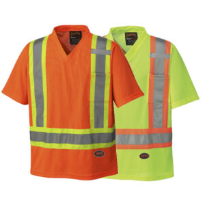 Pioneer Hi-Viz Micro-Mesh Traffic Safety T-Shirt