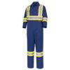 Pioneer Hi-Viz Poly/Cotton Safety Coverall-Tall Sizes