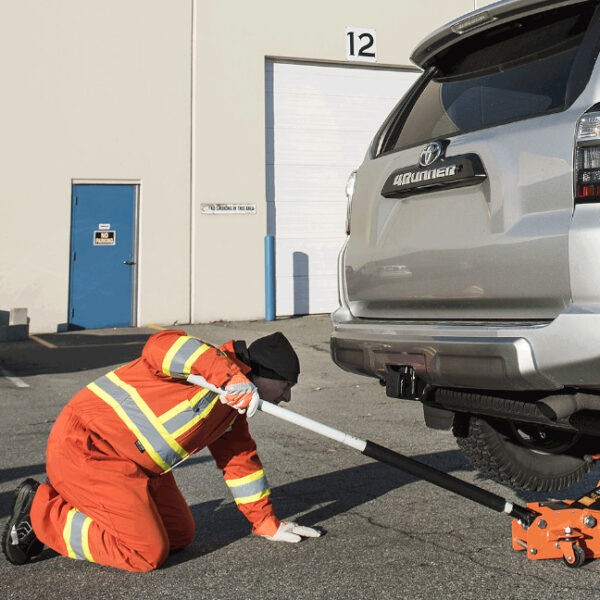 Pioneer Hi-Viz Poly/Cotton Safety Coverall-Tall Sizes