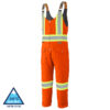 Pioneer Hi-Viz Quilted Cotton Duck Safety Overall