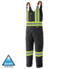 Pioneer Hi-Viz Quilted Cotton Duck Safety Overall