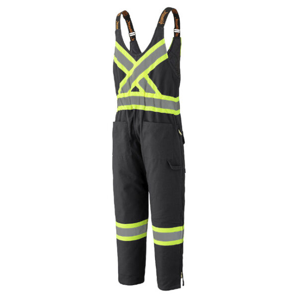 Pioneer Hi-Viz Quilted Cotton Duck Safety Overall