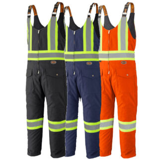 Pioneer Hi-Viz Quilted Cotton Duck Safety Overal