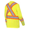 Pioneer Long Sleeve Cotton Hi-Viz Safety Shirt