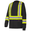 Pioneer Hi-Viz Long Sleeve Cotton Safety Shirt