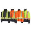 Pioneer Quilted Freezer Hi-Viz Safety Jacket