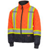 Pioneer Quilted Freezer Hi-Viz Safety Jacket