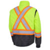 Pioneer Quilted Freezer Hi-Viz Safety Jacket