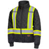 Pioneer Quilted Freezer Hi-Viz Safety Jacket