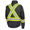 Pioneer Quilted Freezer Hi-Viz Safety Jacket