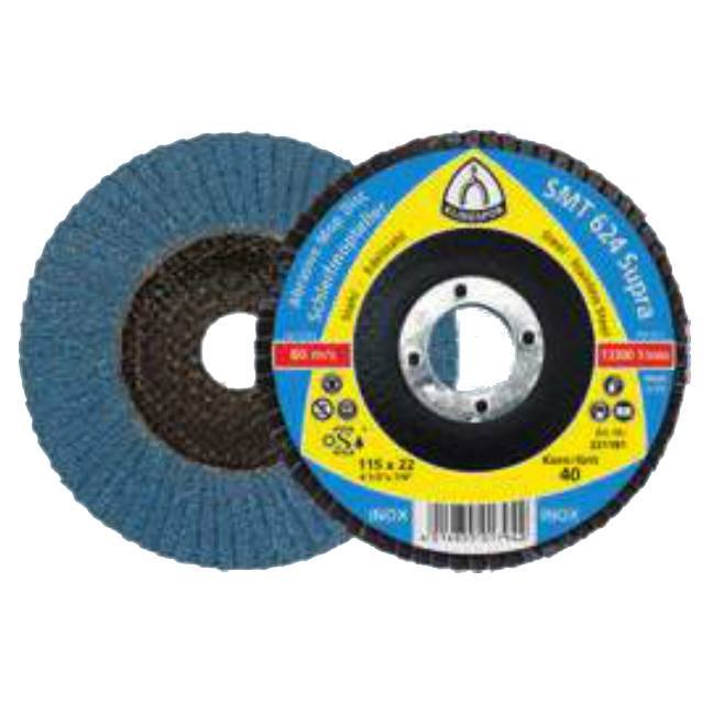 Klingspor 224484 7" SMT624 80G Abrasive Mop Disc - 10 pack
