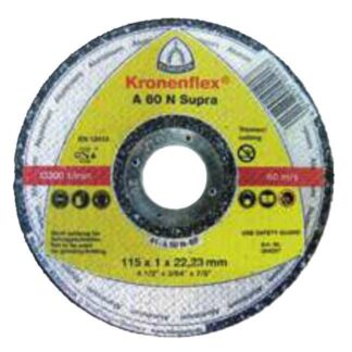 Klingspor 264298 5" Flat Center Kronenflex Aluminum Cut-Off Wheel