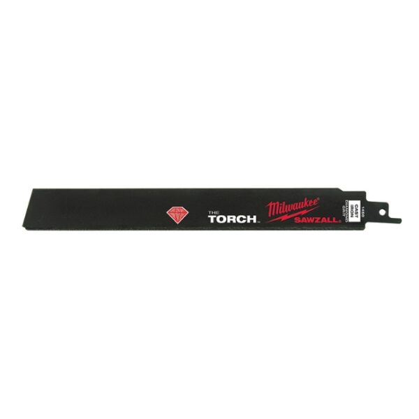 Milwaukee 48-00-1450 9 Diamond Grit Sawzall Blade (1) Milwaukee 48-00-1450 9" Diamond Grit Sawzall Blade