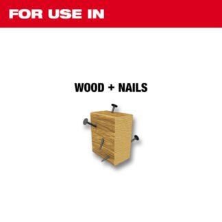 Milwaukee 48-00-1610 Rough-In Sawzall Blade 5-Pack