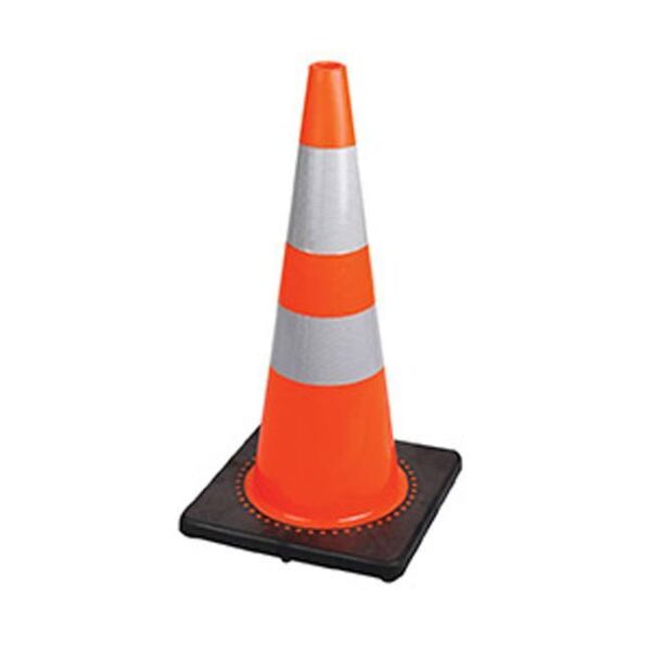 Pioneer 183 28" Premium PVC Flexible Safety Cone