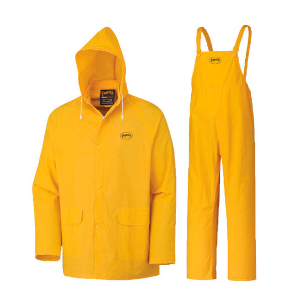 Pioneer 577 V3010460 STORM MASTER PVC Rain Suit 3-Piece-Yellow