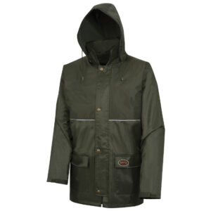Pioneer D8120J V3040340 NAILHEAD Ripstop Tree Planter Waterproof Jacket-Green