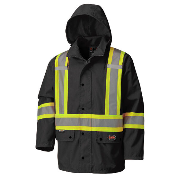 Pioneer Hi-Viz 450D Waterproof Safety Jacket