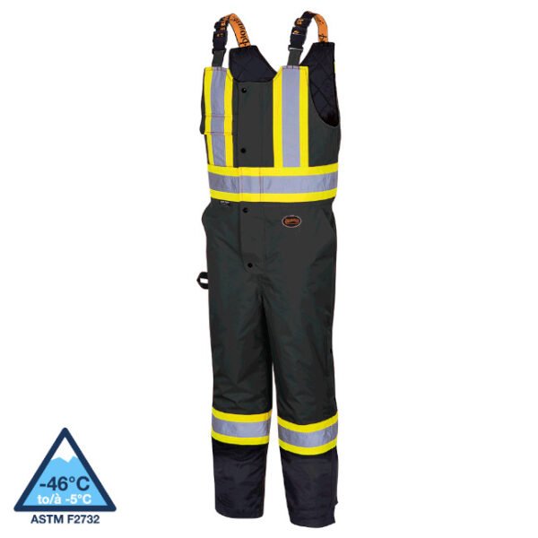 Pioneer Hi-Viz Waterproof Quilted Safety Overall