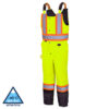 Pioneer Hi-Viz Waterproof Quilted Safety Overall
