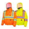Pioneer Quilted Hi-Viz Safety Bomber