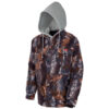 Pioneer Quilted Hooded Polar Fleece Shirt